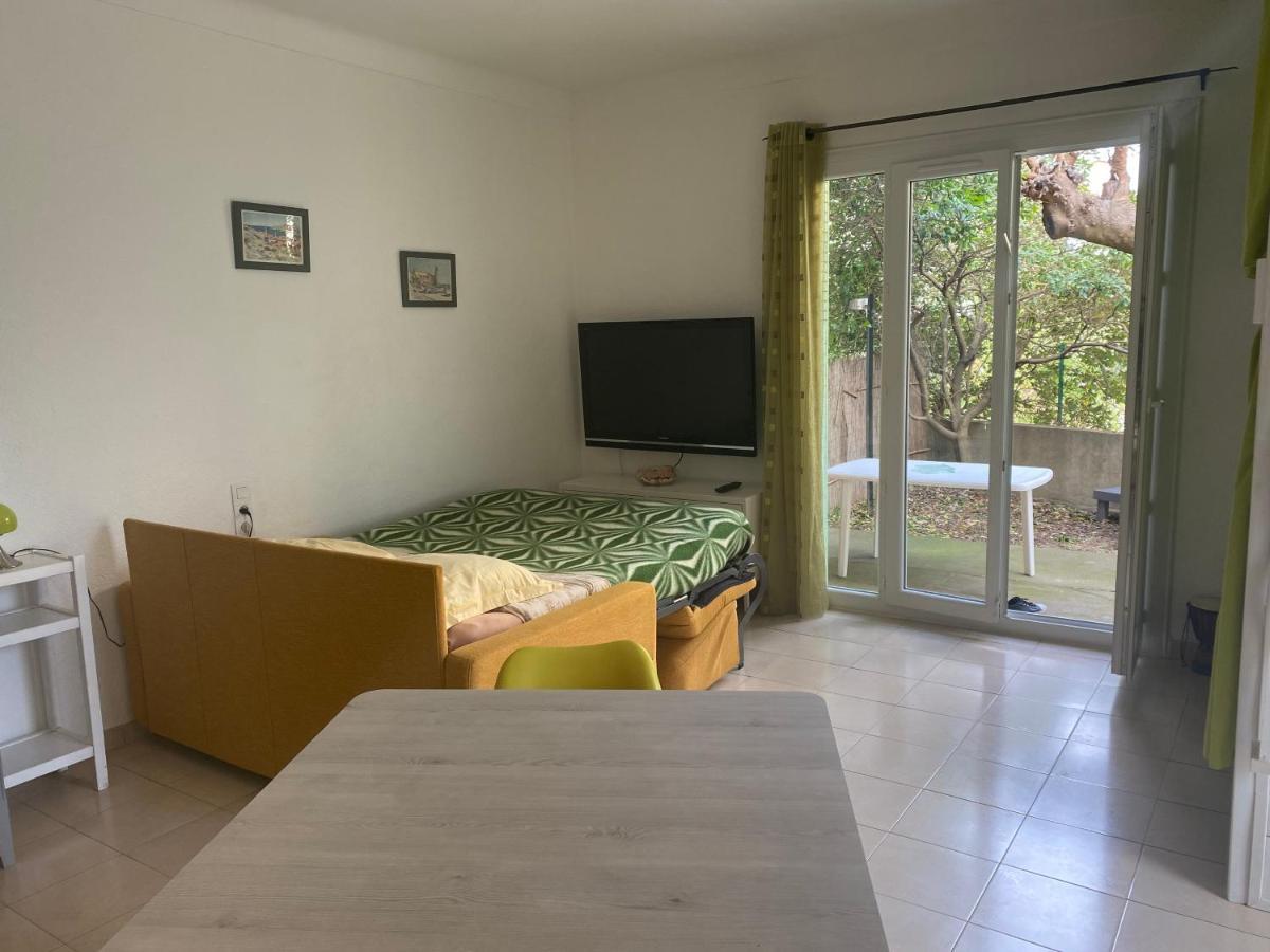 Studio Avec Parking Et Exterieur A 2 Min De La Plage 滨海阿热莱斯 外观 照片